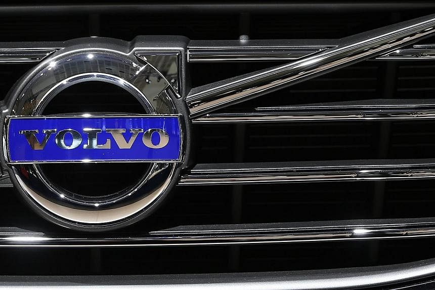 Swedish carmaker Volvo Cars announced Thursday that it had completed designs for self-driving cars which it plans to put on the road in two years. -- PHOTO: REUTERS