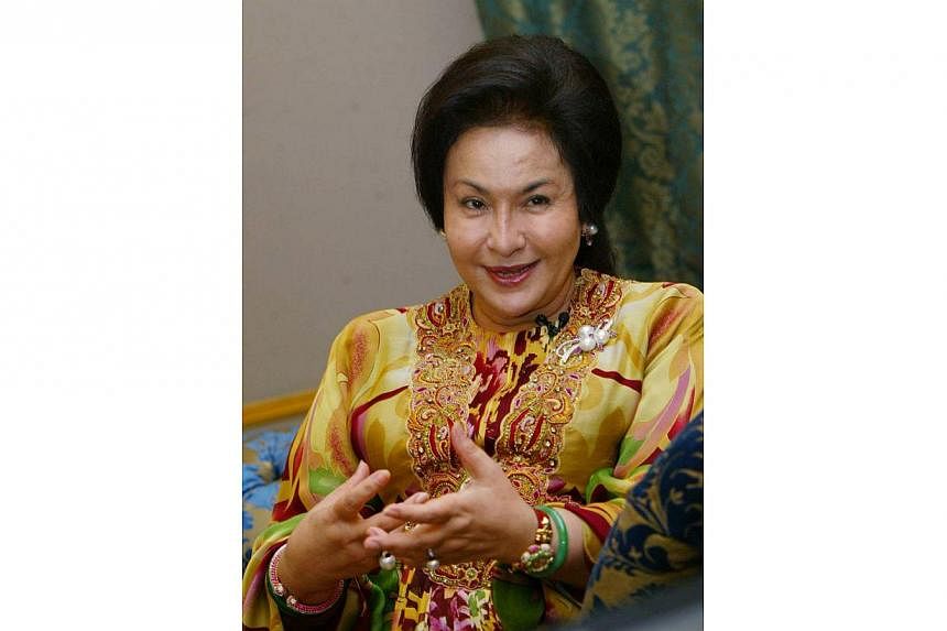 Rosmah Mansor, wife of Malaysian Prime Minister Najib Razak, drew fresh scorn on Tuesday after she complained about the rising cost of house calls from hairdressers and tailors. -- PHOTO: THE STAR/ASIA NEWS NETWORK&nbsp;