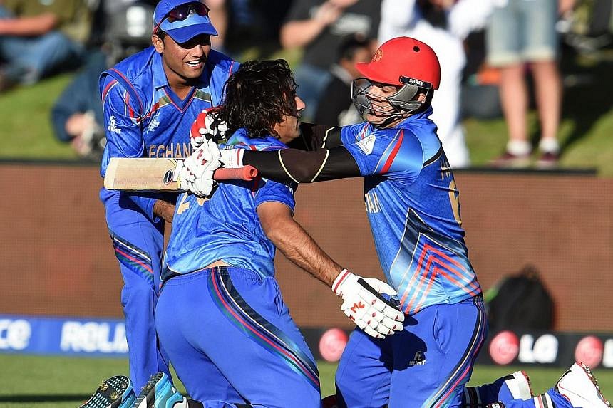 Cricket: Afghanistan Hold Their Nerves To Beat Scotland To Record First ...