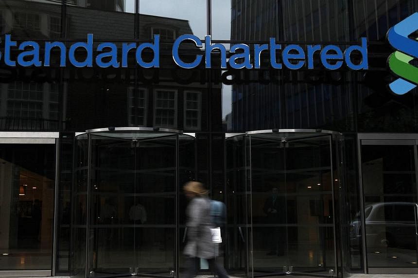British bank Standard Chartered is replacing its embattled chief executive Peter Sands, who will step down in June. He will be replaced by former JPMorgan Chase co-chief executive Bill Winters. -- PHOTO: REUTERS