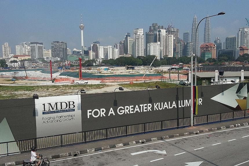 Site of the Tun Razak Exchange financial district project in Kuala Lumpur, on Feb 12, 2015. -- ST PHOTO: REME AHMAD&nbsp;