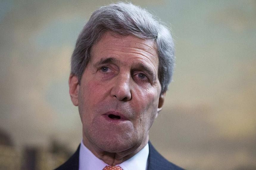 Neither Russia nor the pro-Moscow rebels in Ukraine have even "come close" to fulfilling the terms of a tattered ceasefire deal, US Secretary of State John Kerry (above) said Wednesday. -- PHOTO: REUTERS