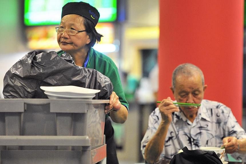 The Silver Support Scheme, combined with the enhanced Central Provident Fund scheme, will go a long way in providing a steady stream of income for all retirees, including the less well-off. -- PHOTO: LIM YAOHUI FOR THE STRAITS TIMES