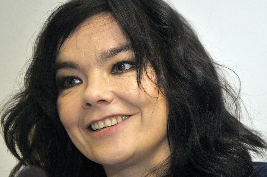 Bjork (above) has become the latest among the rare number of pop stars to refuse to stream an album, saying it was a matter of "respect" for artists. -- PHOTO: AFP