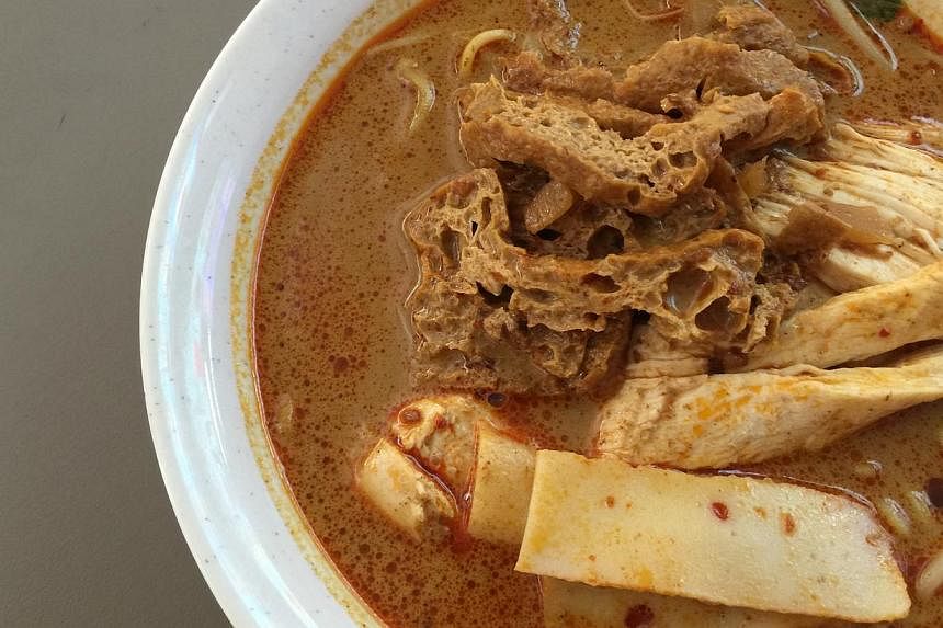 Hock Hai (Hong Lim) curry chicken noodle. -- ST PHOTO: EUNICE QUEK