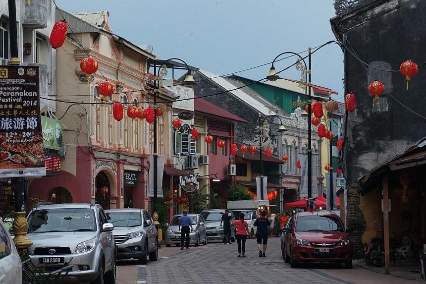 Kampung Cina, a row of old shophouses built over the centuries in various styles from art deco to southern Chinese, located in Kuala Terengganu, Malaysian. Tourists heading to the&nbsp;northern Malaysian state&nbsp;will soon need to comply with a new