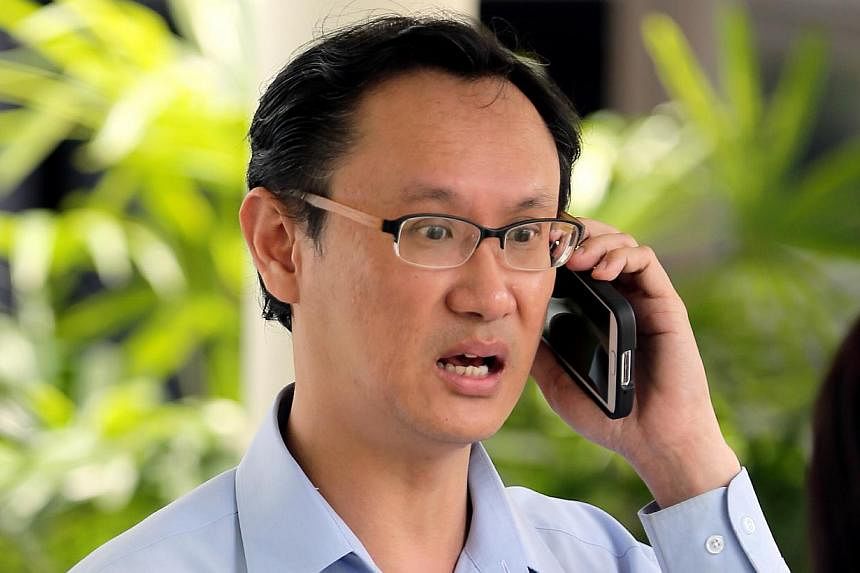 Former sales executive Lim Pheck Aun, 50, was jailed for two years and ordered to pay penalties on Monday for corruption and abetting in Goods and Services Tax tourist refund fraud.&nbsp;-- PHOTO: ST FILE