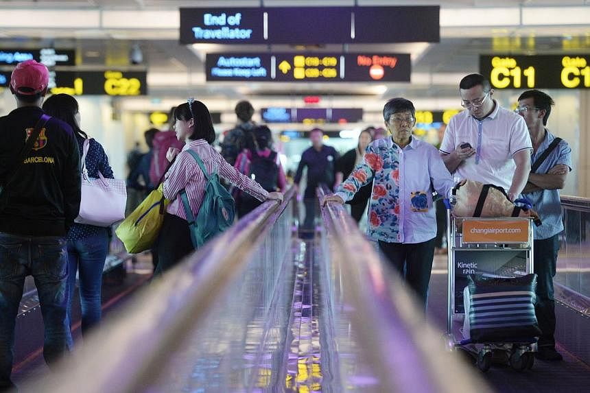 Changi Airport Group (CAG) announced on Tuesday that it has awarded a $323-million contract to Takenaka Corporation for works related to the expansion of Changi Airport's Terminal 1 (T1). -- ST PHOTO: MARK CHEONG&nbsp;