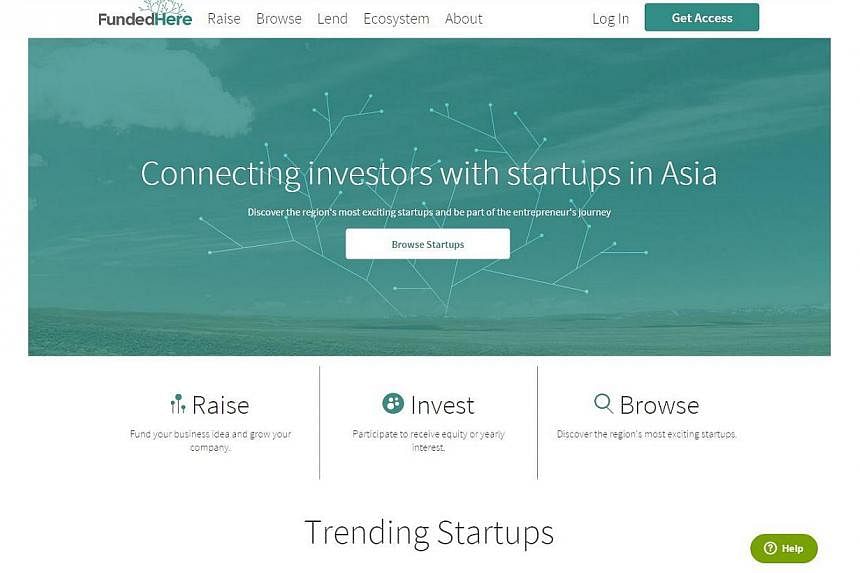 New equity crowdfunding platform FundedHere, launched by entrepreneur Andy Lim,&nbsp;is aimed facilitating funding for start-ups in Singapore and South-east Asia from as low as $5,000 for up to 12 months, either in terms of equity or venture debt.&nb