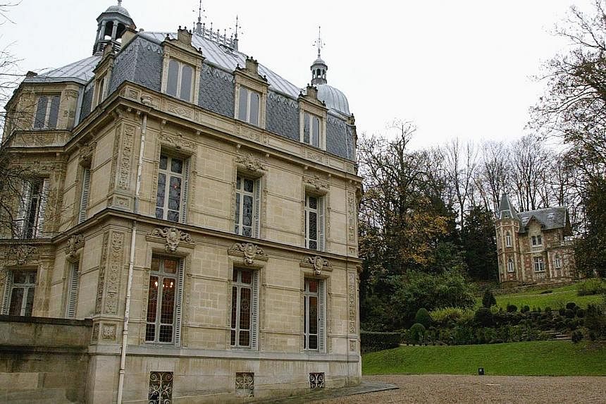 Nearly one million euros (S$1.52 million) is needed to restore the Monte-Cristo castle that was once home to famed novelist Alexandre Dumas, author of classics including The Three Musketeers. -- PHOTO: AFP