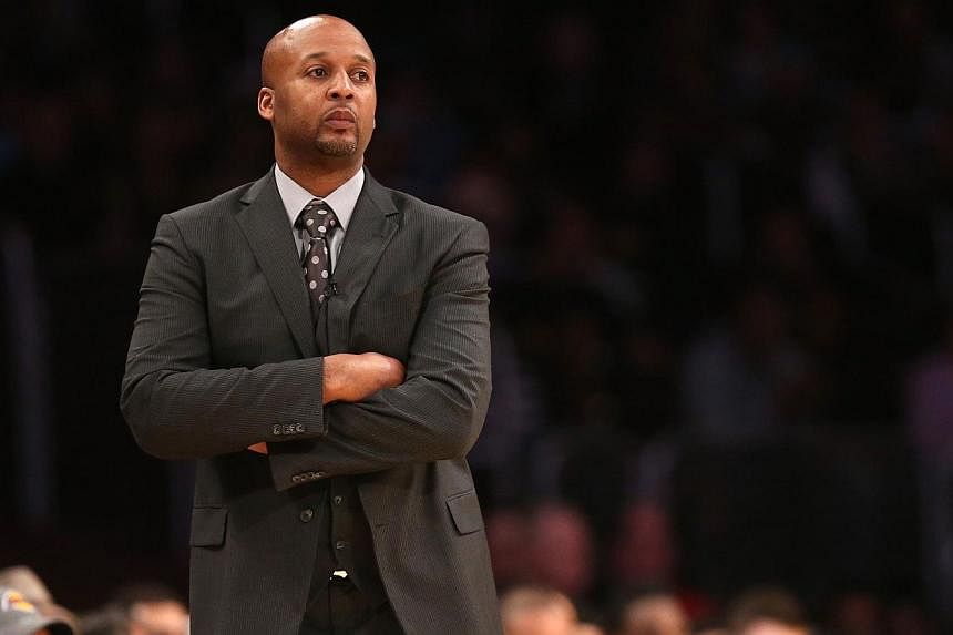 Brian Shaw (above) was fired as coach of the NBA's Denver Nuggets on Tuesday after going 56-85 in a season and a half in the job, the team announced on Tuesday. -- PHOTO: AFP