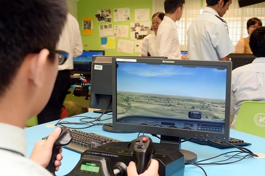 Hillgrove Secondary has an Applied Learning Programme on flight and aerospace, giving keen students a chance to nurture their field of interest.