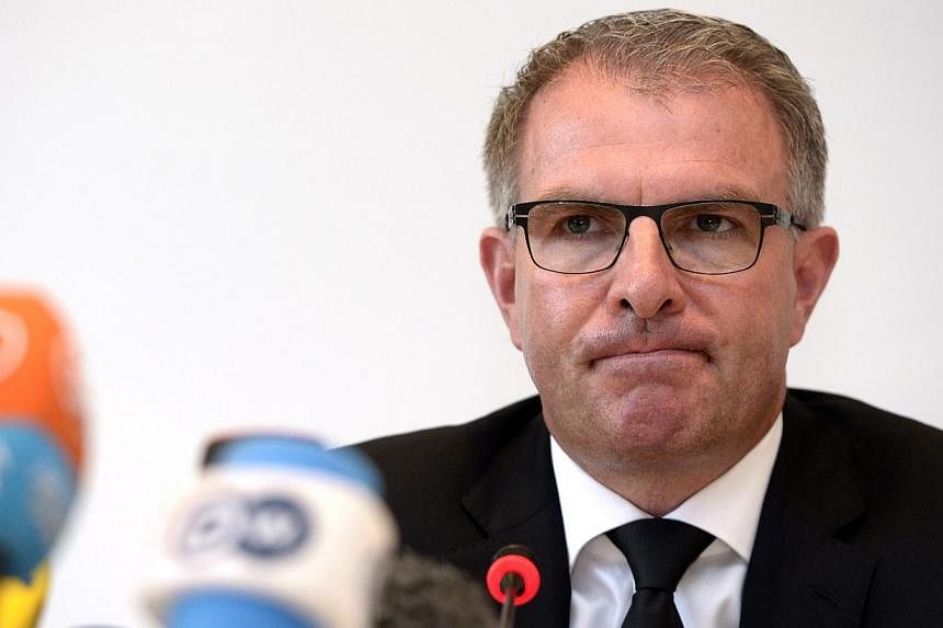 Lufthansa CEO Carsten Spohr said on Wednesday, April 1, 2015, that it will take a long while to establish the events that led to the Germanwings plane crash last week. -- PHOTO: AFP