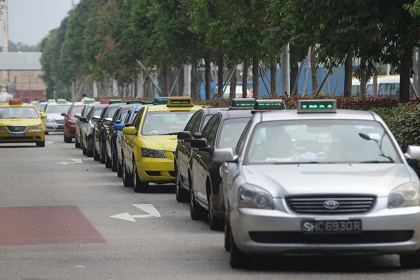 To be blunt, the differing rental rates devised by cab companies are merely a way for them to maximise profits. -- ST PHOTO: JAMIE KOH&nbsp;