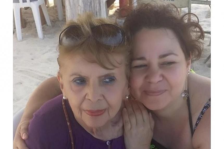 Ms Patricia Urrutia and her mother Ms Margarita Suarez, who died on March 15 at the age of 71.&nbsp;-- PHOTO: PATRICIA URRUTIA/ FACEBOOK&nbsp;