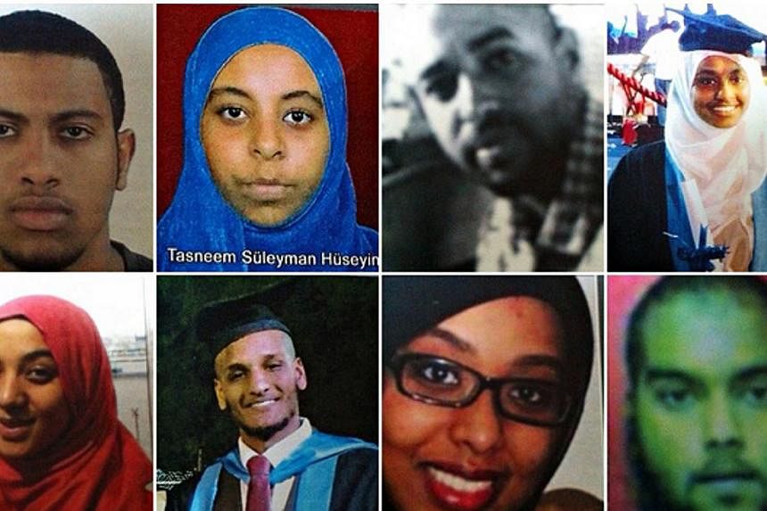 19-year-old British student Lena (bottom left) was part of a group of medics thought to have travelled to join ISIS. A Turkish lawmaker said on Thursday said she has now changed her mind and has told her family she wants to go home. -- PHOTO: THE GUA