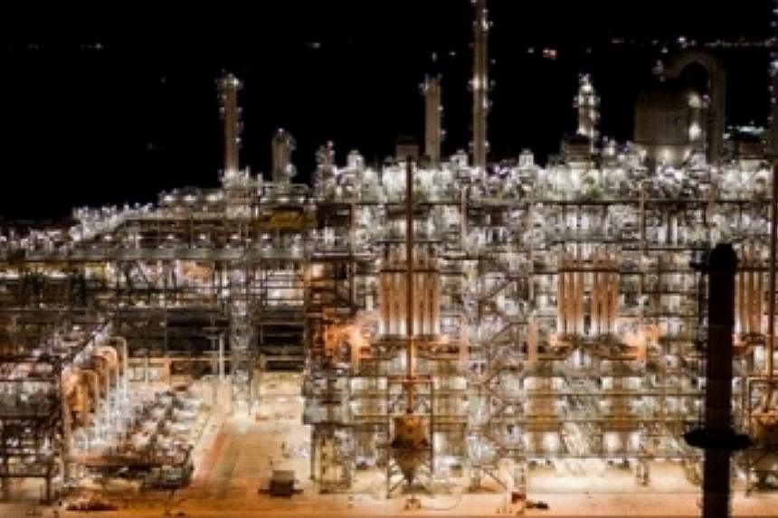 Shell Singapore has finished upgrading its ethylene cracker complex on Bukom Island, boosting production of ethylene by more than 20 per cent. -- PHOTO: SHELL