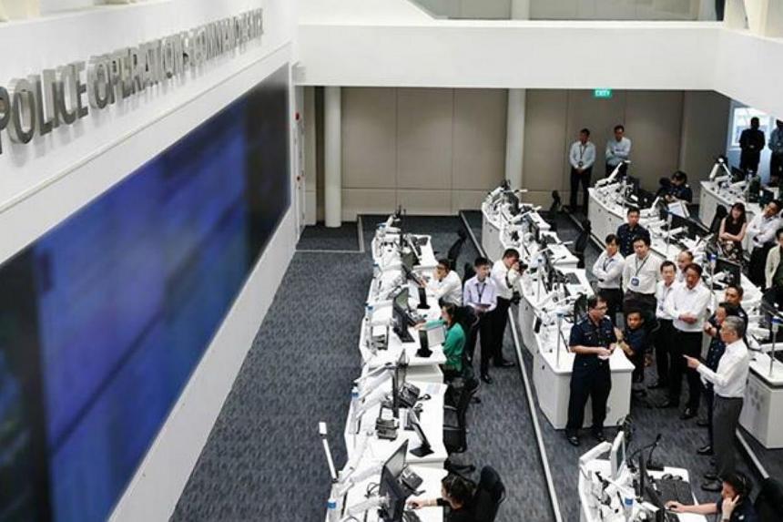 Prime Minister Lee Hsien Loong launches new Police Operations Command Centre The Straits Times