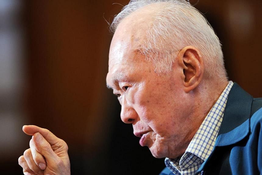 The domestic accomplishments of Mr Lee Kuan Yew need to be viewed in the right context. That context is set in 1965 from the perspective of Singapore looking at the world, particularly Asia. -- PHOTO: ST FILE