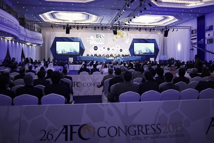 The Asian Football Confederation (AFC) has thrown its weight behind an eventual World Cup bid by China and insisted the teeming wider region deserves greater representation at the tournament. -- PHOTO: AFP