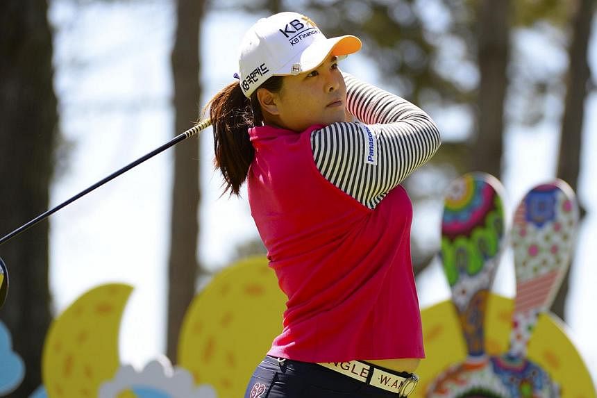 World No. 2 Park In Bee had four birdies in a two-under 69 on Saturday to grab a share of the LPGA North Texas Shootout lead alongside Lexi Thompson. -- PHOTO: AFP