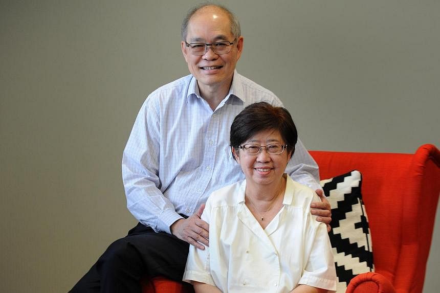 Retiree Chan Li Leng, 60, credits her husband, Paul, for being her companion during her fight against multiple myeloma. She is behind a charity walk-and-cycle event to raise awareness and research funds for the condition here.
