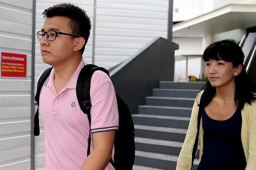 Mr Yang Kaiheng, 26, and Ms Ai Takagi, 22, editors of socio-political website The Real Singapore (TRS). A group of bloggers has asked the Media Development Authority to revoke its decision to suspend the licence of the editors to operate TRS. -- ST P