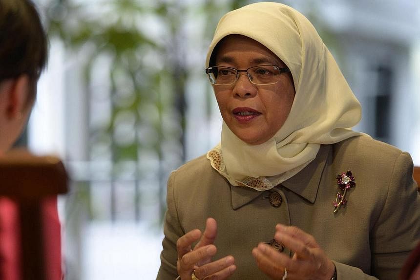 Speaker of Parliament Halimah Yacob will be making her introductory visit to Cambodia from Wednesday to Friday. -- PHOTO: ST FILE&nbsp;
