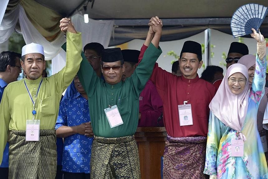 The Permatang Pauh by-election on May 7 will be a four cornered fight among (from left) independent candidate Salleh Ishak, Parti Rakyat Malaysia’s (PRM) Azman Shah Othman, Barisan Nasional’s (BN) Suhaimi Sabudin and Parti Keadilan Rakyat’s (PK