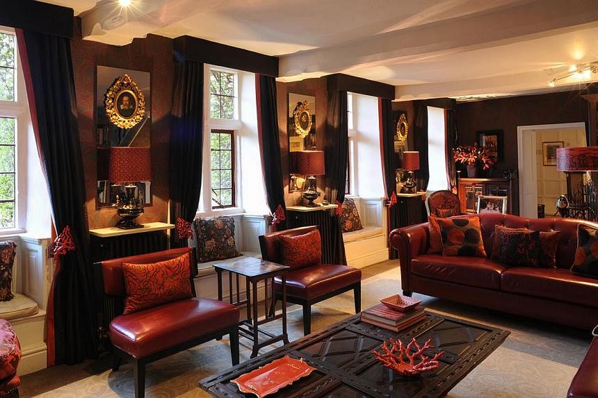 A living room (left) designed by Mr Laurence Llewelyn- Bowen. One lucky reader will win a session worth $12,000 with the celebrity British designer, a $3,000 painting package and $15,000 worth of furniture.