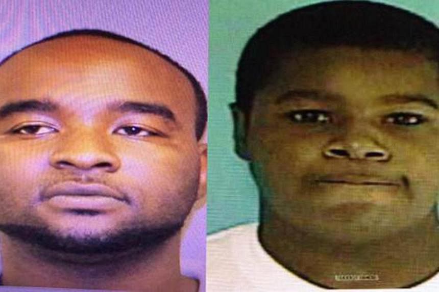 A handout combo image released by the Oxford Police Department on May 9,&nbsp;2015, shows Curtis Banks (left) and Marvin Banks who are being sought in connection with the murder of two police officers during a traffic stop in Hattiesburg, Mississippi