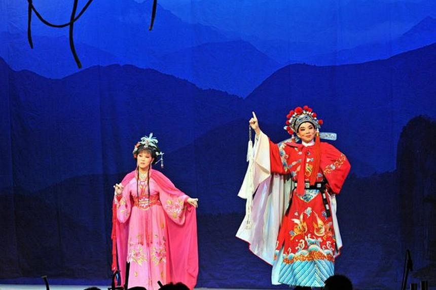 A performance by the Nam Hwa Amateur Musical and Dramatic Association, a Teochew opera troupe. Contemporising such art forms to enable them to capture younger audiences is critical to preserving their rich heritage. It could also help to forge new ti