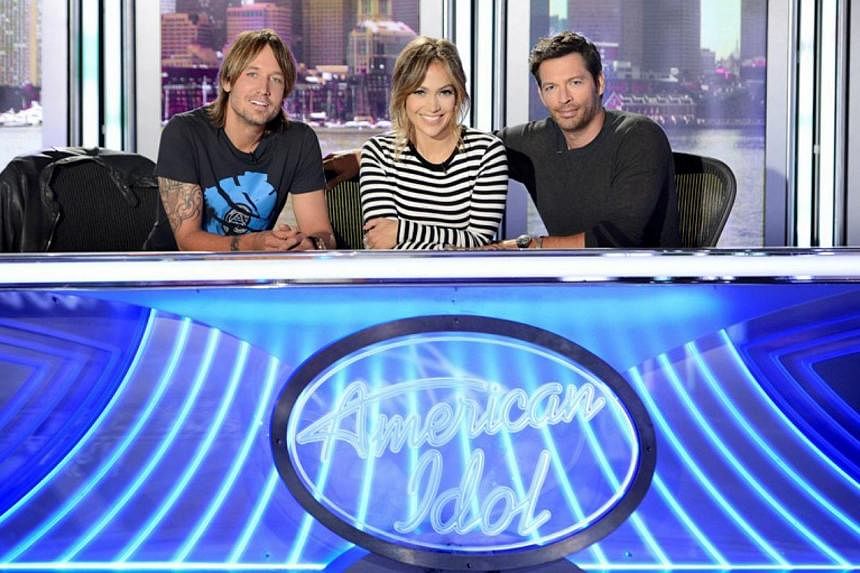 The current judges of American Idol (from left) Keith Urban, Jennifer Lopez and Harry Connick Jr.&nbsp;Fox Television announced on Monday that the venerable music reality show will be discontinued after its 15th season next year. -- PHOTO:&nbsp;STAR 