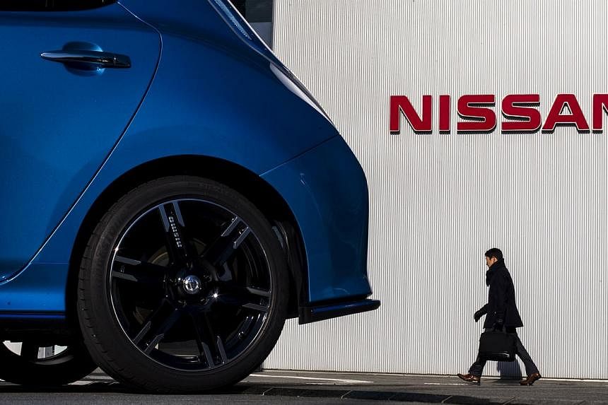 Nissan on Wednesday, May 13, 2015, said its net profit in the year to March soared 17.6 per cent to 457.6 billion yen (S$5.1 billion), crediting a weak yen and new model rollouts for buoyant results that drove past its own earlier forecasts.&nbsp;-- 