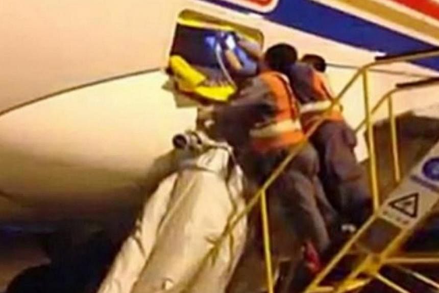 A Chinese passenger caused a two-hour delay when he deployed an emergency slide on a China Eastern flight in order to exit more quickly at the Sanya Phoenix International Airport in Hainan last December.