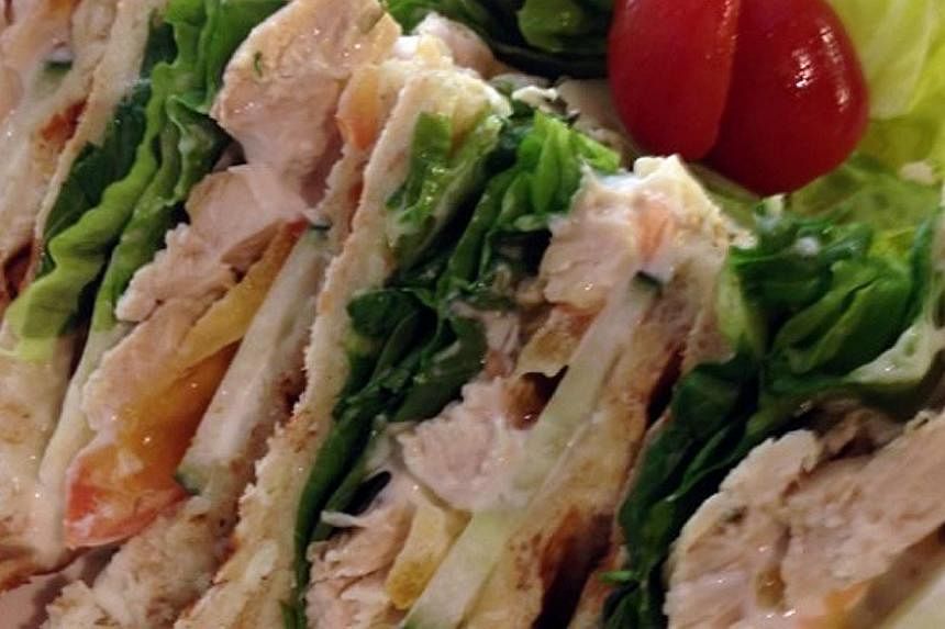 Chicken mayo sandwich -- PHOTO: MUNCH SALADSMITH &amp; ROTISSERIE