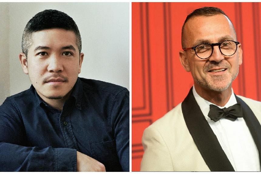 Thai-American designer Thakoon Panichgul (left) sat down with Council of Fashion Designers of America (CFDA) chief executive Steven Kolb to share his thoughts on his brand and the fashion industry. -- PHOTOS: THAKOON/STEVEN KOLB