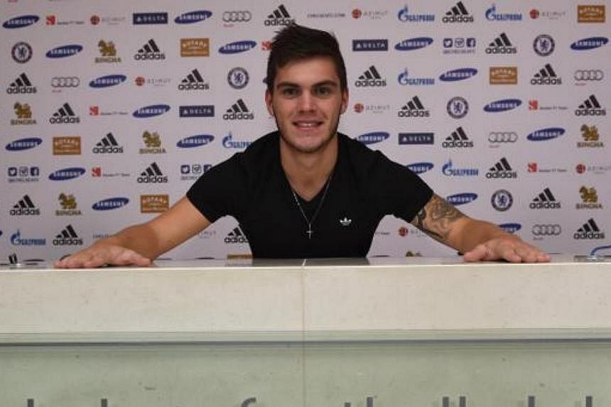 Chelsea's Brazilian contingent will grow in size to five players after they agreed to sign teenager Nathan (above) from Atletico Paranaense on Thursday. -- PHOTO: TWITTER