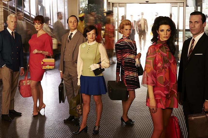 A still from Mad Men. After eight years and multiple Emmy Awards, the show pulled down the shutters on a turbulent decade with an ending that was one of the best-kept secrets in television drama. -- PHOTO: FX