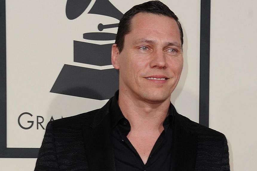 Tiesto, one of the biggest names in dance music, on Monday released without warning a new mix album that is inspired by the New York club scene. -- PHOTO: AFP