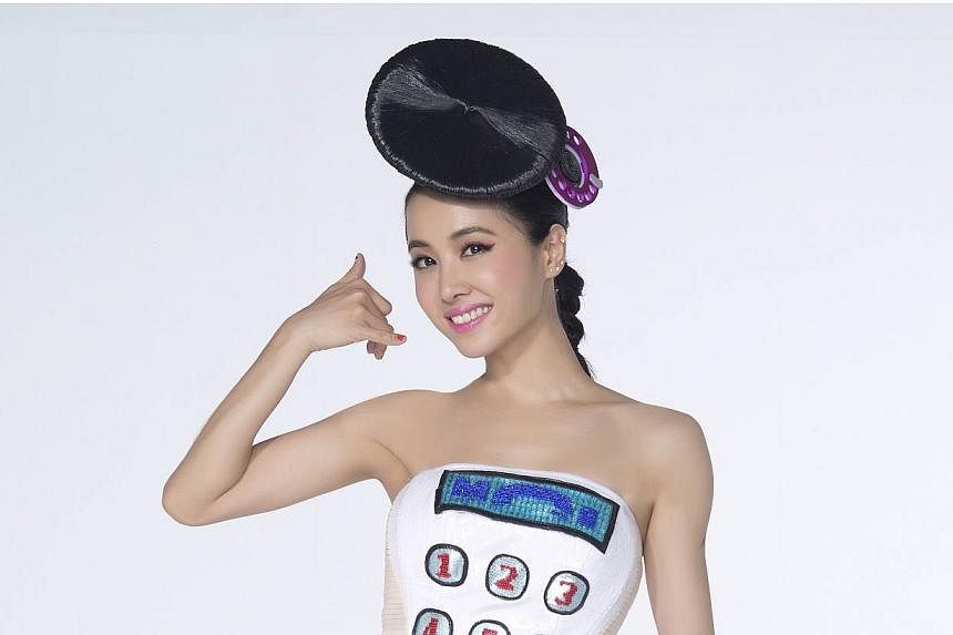 Jolin Tsai, Taiwanese Mandopop queen, promoting her latest studio album, Play. -- PHOTO: WARNER MUSIC