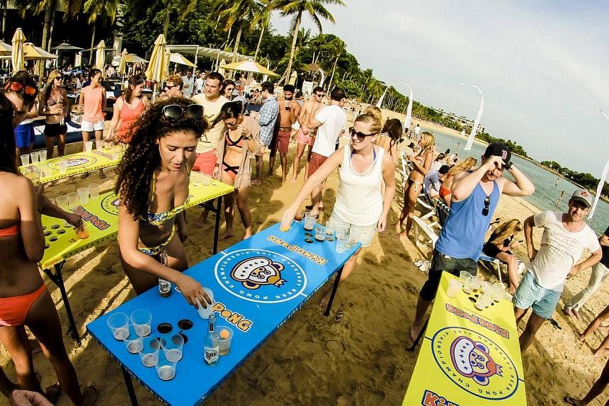 Tanjong Beach Club aims to foster an island culture with music and lifestyle activities. -- PHOTO: THE LO &amp; BEHOLD GROUP