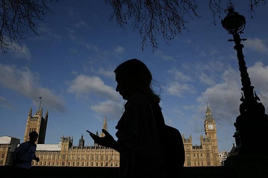 The Houses of Parliament are seen during sunrise in London on March 30, 2015. British police said Wednesday they have received historical child sex abuse claims against 261 public figures, including 76 local- to national-level&nbsp;politicians, as th
