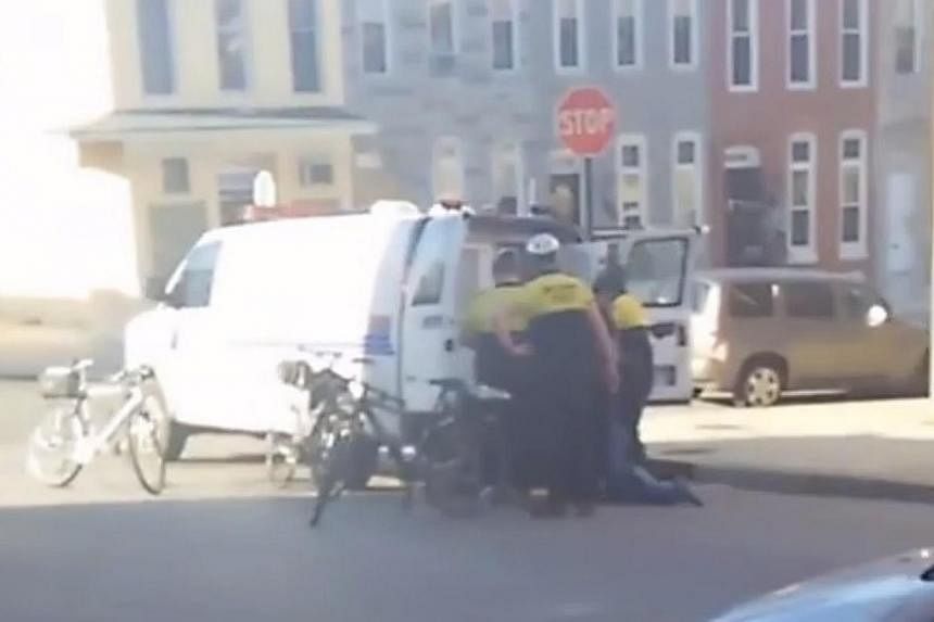 A screenshot from the video, which has appeared on YouTube.&nbsp;A new video has surfaced revealing a key part of the arrest of Freddie Gray, the Baltimore black man whose death from injuries sustained in police custody sparked riots and led to a fed
