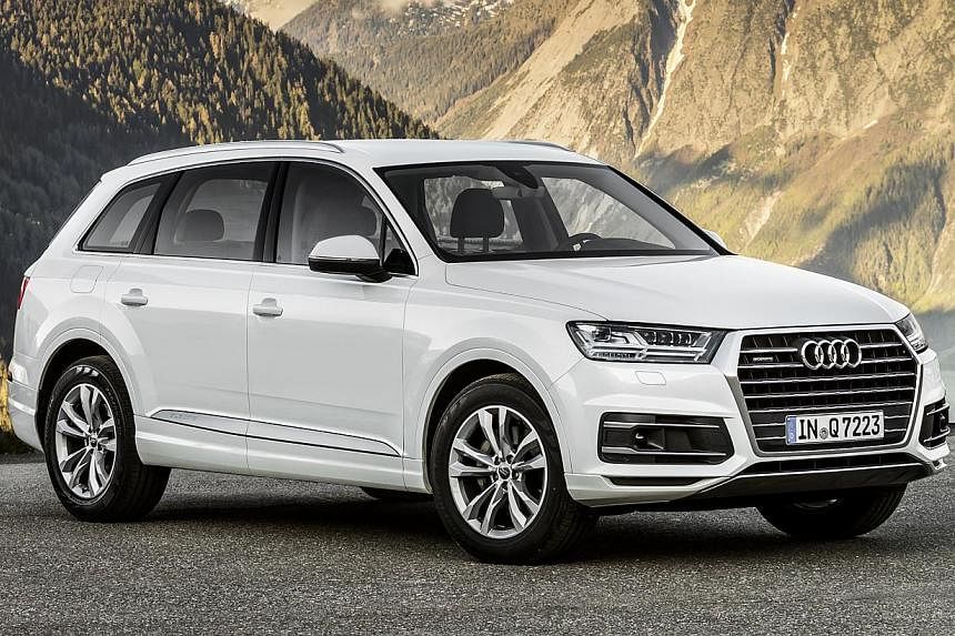 The latest Q7, lighter and slightly more compact, is set up for agility and manoeuvrability. -- PHOTO: AUDI