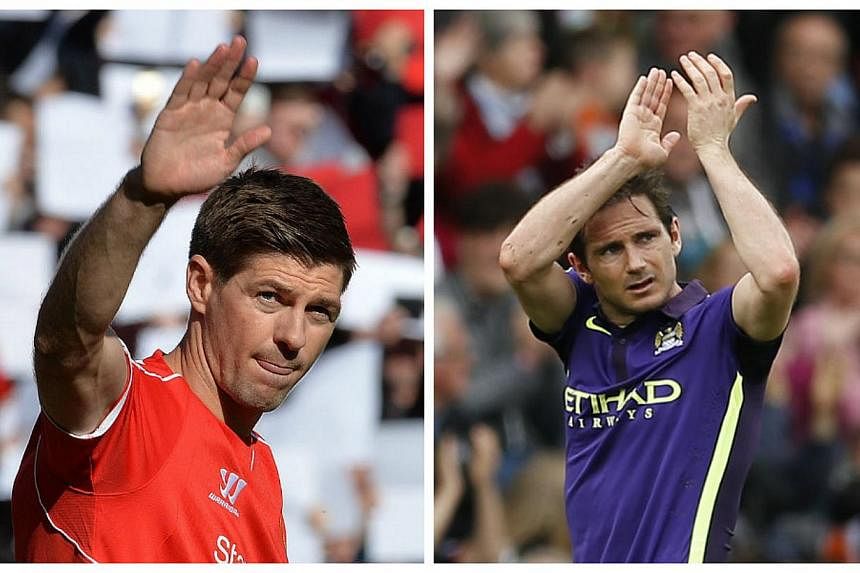 England manager Roy Hodgson has lauded departing Premier League stars Steven Gerrard (left) and Frank Lampard (right) and predicted that both players will enjoy successful coaching careers once they stop playing. -- PHOTOS: EPA, REUTERS
