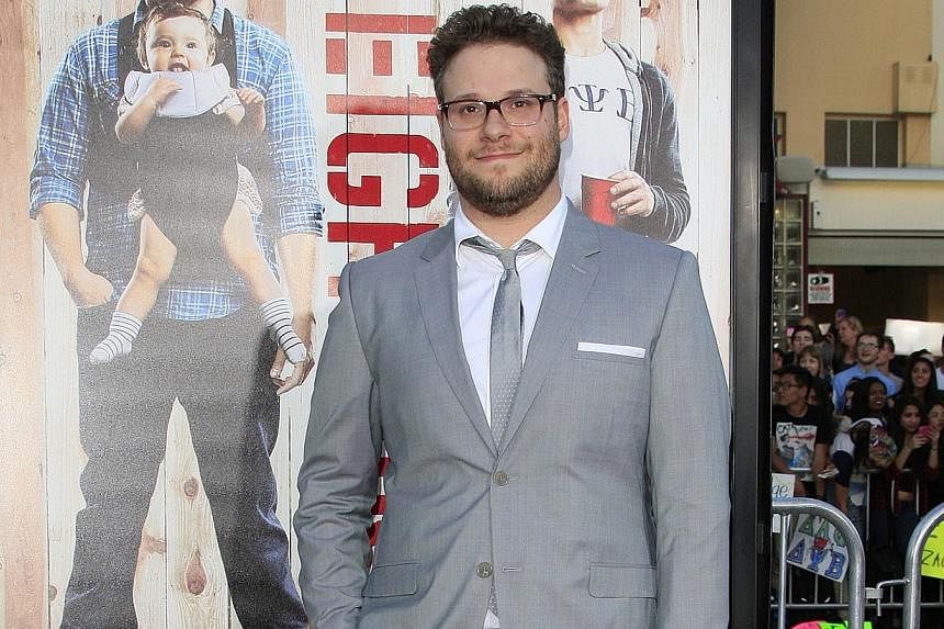 Celebrities such as Seth Rogen (above) and Leonardo DiCaprio are deemed to have the quintessential dad bod. -- PHOTO: EUROPEAN PRESSPHOTO AGENCY