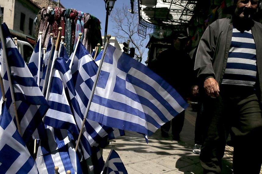 Greece's Interior Minister Nikos Voutsis said on Sunday, May 24, 2015, that the country will not make a debt repayment to the International Monetary Fund (IMF) due next month as it does not have the money. -- PHOTO: REUTERS&nbsp;