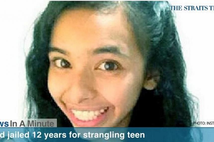 Indonesian domestic worker Tuti Aeliyah, who strangled her employer's 16-year-old daughter, was jailed for 12 years. -- SCREENGRAB FROM RAZORTV