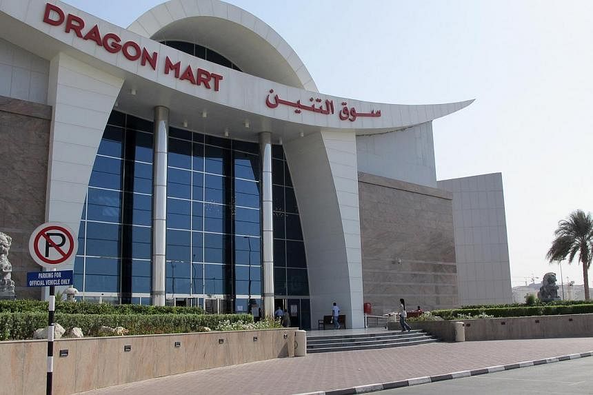 The China Mall - the first phase of the huge Asian Trade Centre project that Malaysian developer UEM Sunrise has now decided to drop - was to be similar to the 15ha Dragon Mart (above) in Dubai.